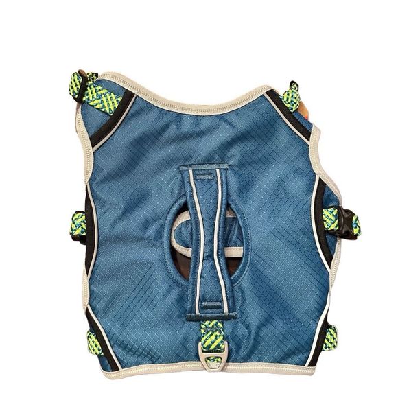 Arcadia Trail Ultimate Security Escape Proof Dog Harness Size Small Blue Green - Picture 2 of 4